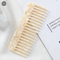 HOT！ Wide Large Tooth Pocket Hair Comb Cellulose Acetate Detangling Hairbrush Tortoise Shell Anti-Static Hairdressing Tools