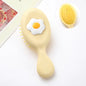 2 Style Cute Cartoon Folding Air Cushion Comb Mini Comb Portable Travel Massage Comb with Makeup Mirror Girl Kawaii Hair Styling