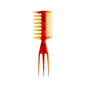Wide Teeth Hairbrush Oil Fork Comb Men Hair Beard Trim Hairdressing Brush Afro Hairstyle Barber Styling Tools Salon Accessories