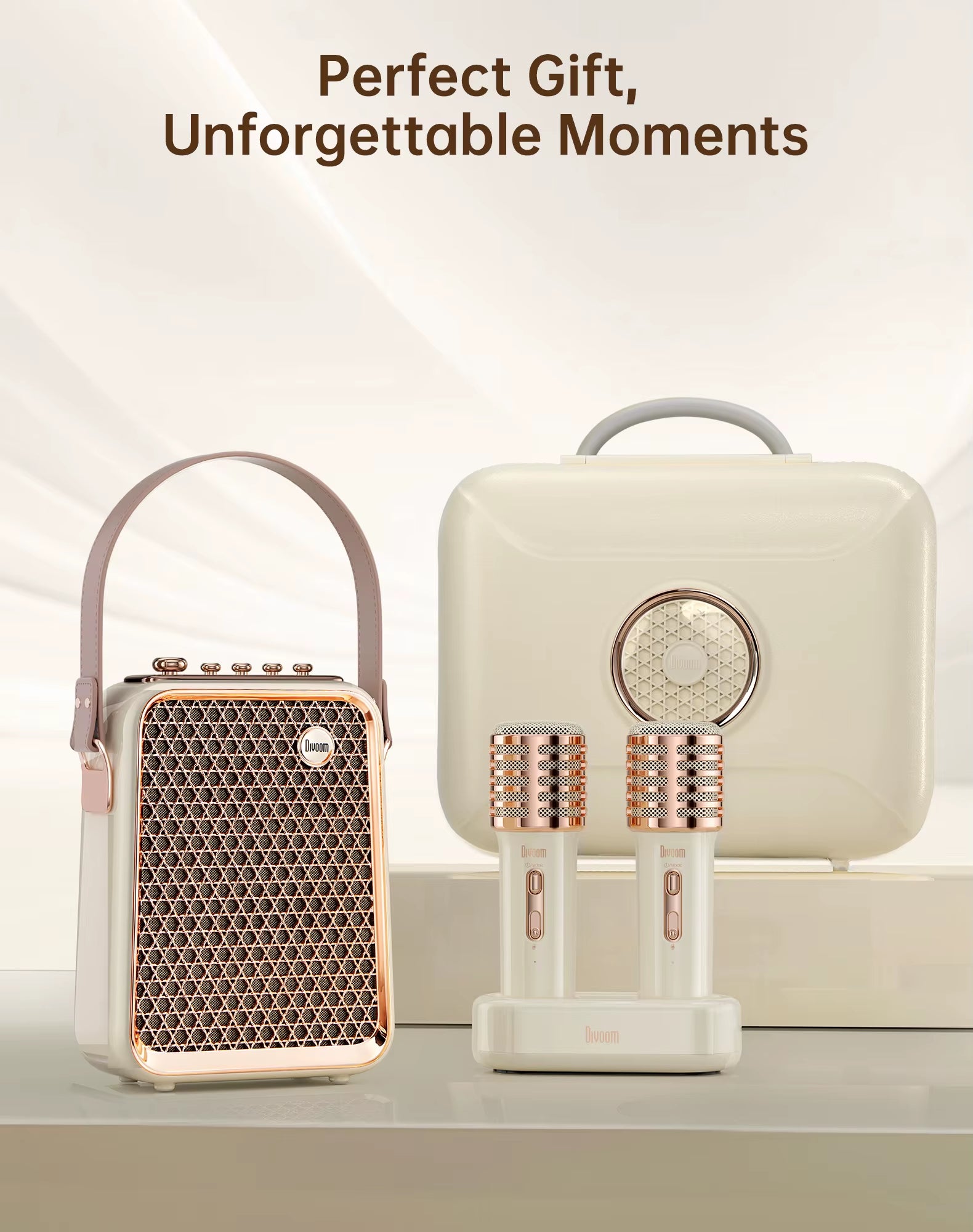 Songbird-Hq Portable Bluetooth Speaker Home Home Ktv Sound Set Home Karaoke Speakers Microphone Karaoke Microphone