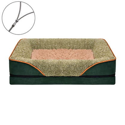 Dropshipping 2023 Best Selling Products Zipper Dog Beds Kennel Bed Mat Winter Large Dog Sofa Bed Dog Washable Mat for Small Dog