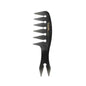 Wide Teeth Hairbrush Oil Fork Comb Men Hair Beard Trim Hairdressing Brush Afro Hairstyle Barber Styling Tools Salon Accessories
