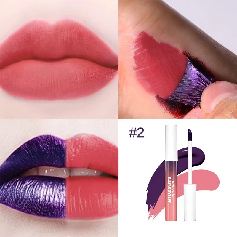 New Lip Stain Peel off and Reveal Long Lasting Waterproof Pink Lip Tint Transfer Proof Natural Lip Stain Tear off Lip Gloss