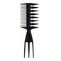Wide Teeth Hairbrush Oil Fork Comb Men Hair Beard Trim Hairdressing Brush Afro Hairstyle Barber Styling Tools Salon Accessories