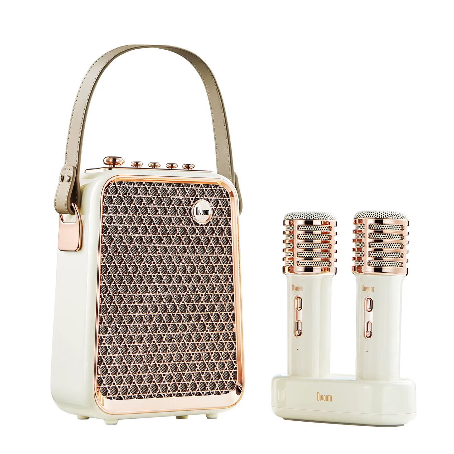 Songbird-Hq Portable Bluetooth Speaker Home Home Ktv Sound Set Home Karaoke Speakers Microphone Karaoke Microphone