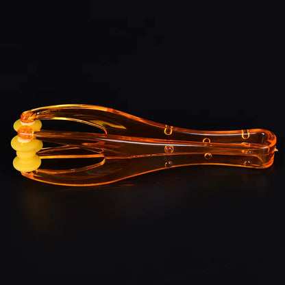 New Arrival 1 Pcs Hand Finger Massager Acupressure Dual Roller Joint Relaxing Beauty Plastic Massage Tool for Blood Circulation