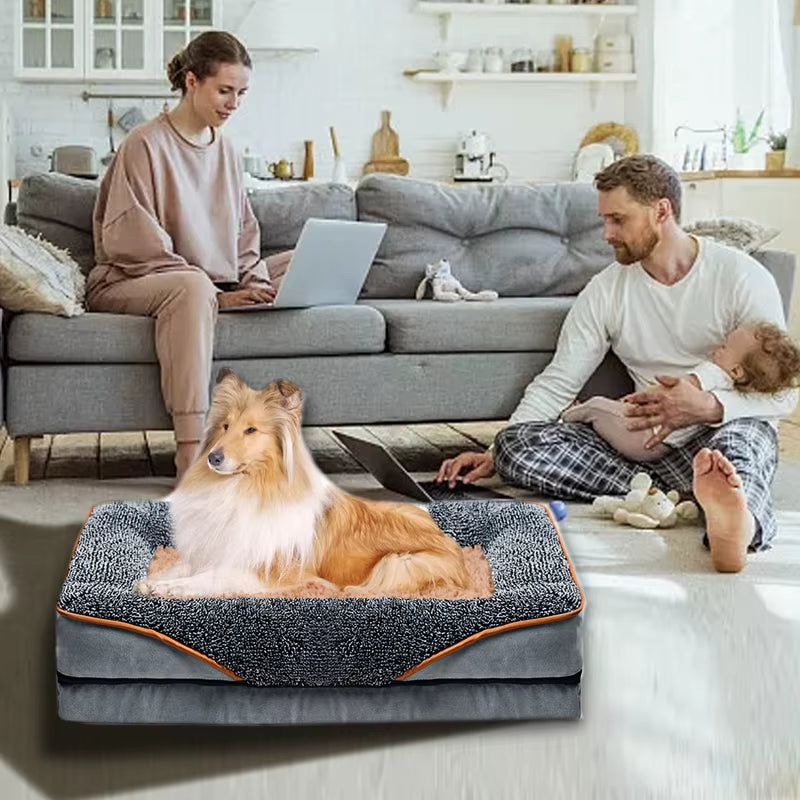 Dropshipping 2023 Best Selling Products Zipper Dog Beds Kennel Bed Mat Winter Large Dog Sofa Bed Dog Washable Mat for Small Dog