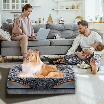 Dropshipping 2023 Best Selling Products Zipper Dog Beds Kennel Bed Mat Winter Large Dog Sofa Bed Dog Washable Mat for Small Dog